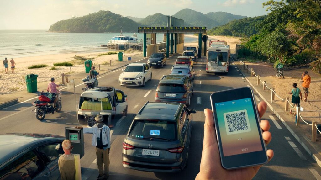 Verão em Ilhabela: você vai pagar até R$ 140 por dia para entrar de carro? veja quem escapa