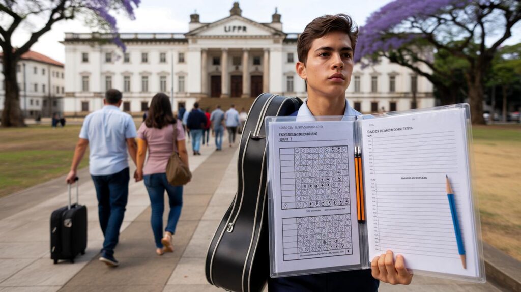 Vestibular da UFPR muda em 2026: você, estudante e família, preparado para fase única com 2 provas?