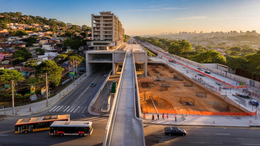 Vídeo mostra avanço na João Paulo I da Linha 6-Laranja: você vai ganhar 50 minutos? entenda 7 fatos