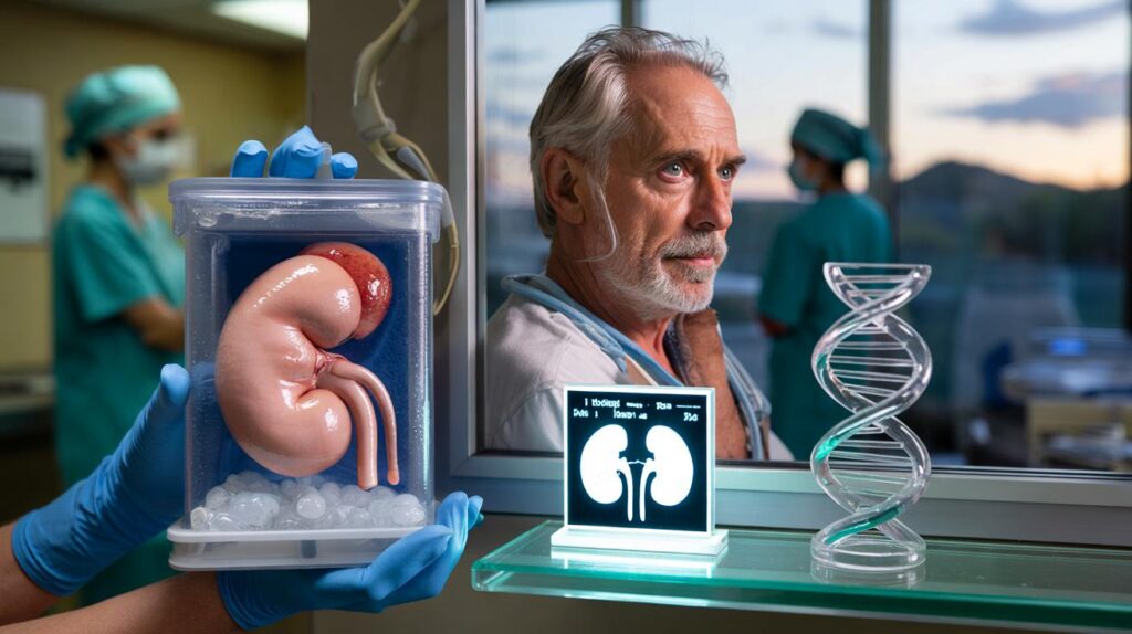 Você aceitaria? homem de 67 anos tem rim de porco com 69 alterações removido após 271 dias