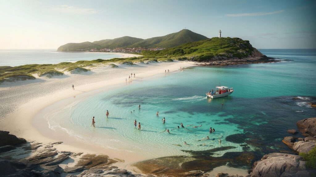 Você acha que o caribe está longe? Arraial do Cabo tem águas claras e preços que cabem no bolso