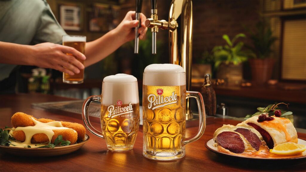 Você ama pilsen? Pilsner Urquell toma o EAP: quatro dias, preços e receitas que falam com você