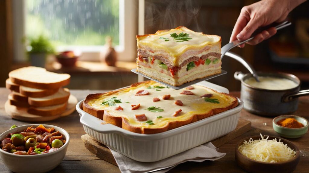 Você com pouco tempo : lanchão de forno sem massa salva o café da tarde em 15 minutos mesmo