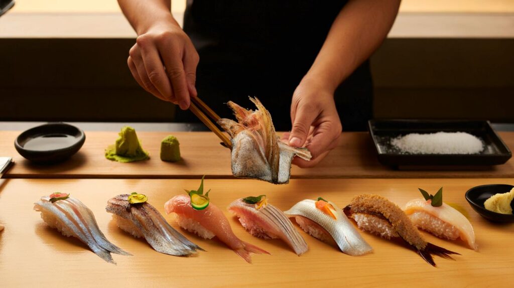 Você comeria isso : restaurante de Santos testa 8 sushis com tainha, sardinha e peixe-espada