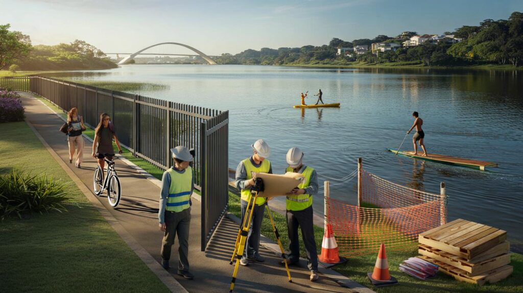 Você concorda? PSB vai à justiça contra lei da orla do Lago Paranoá: 473 lotes, cercas e cobrança
