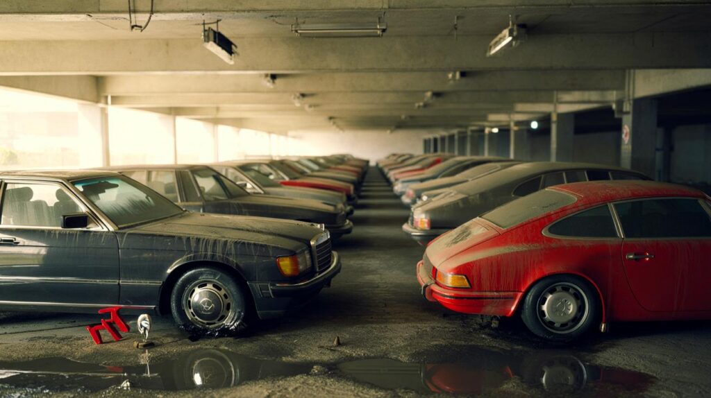 Você confiaria nisso: dezenas de carros de luxo em hotel abandonado na China deixam 7 perguntas