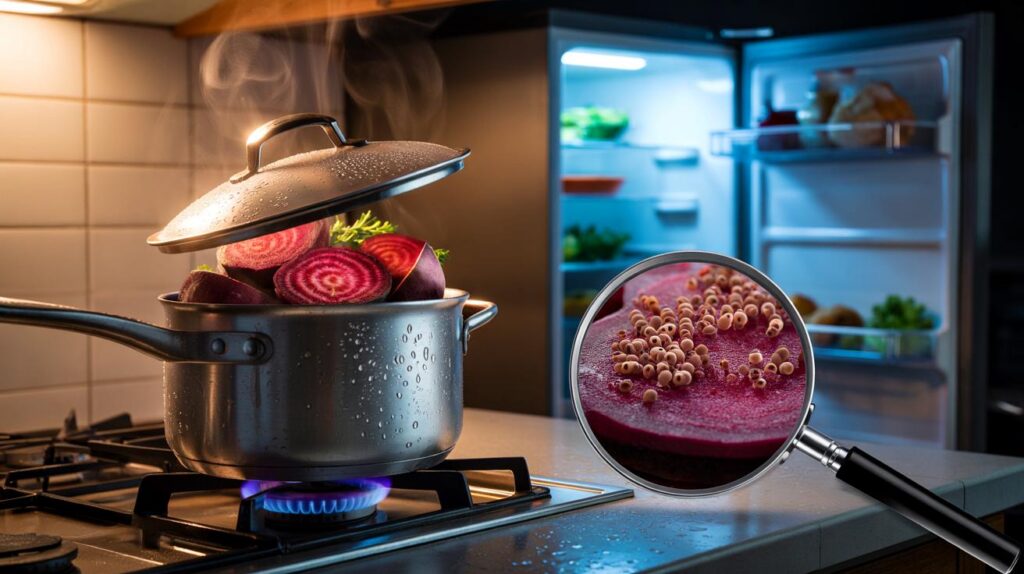 Você deixa a beterraba esfriando no fogão? nutricionista de Rio Claro ficou 5 dias no hospital