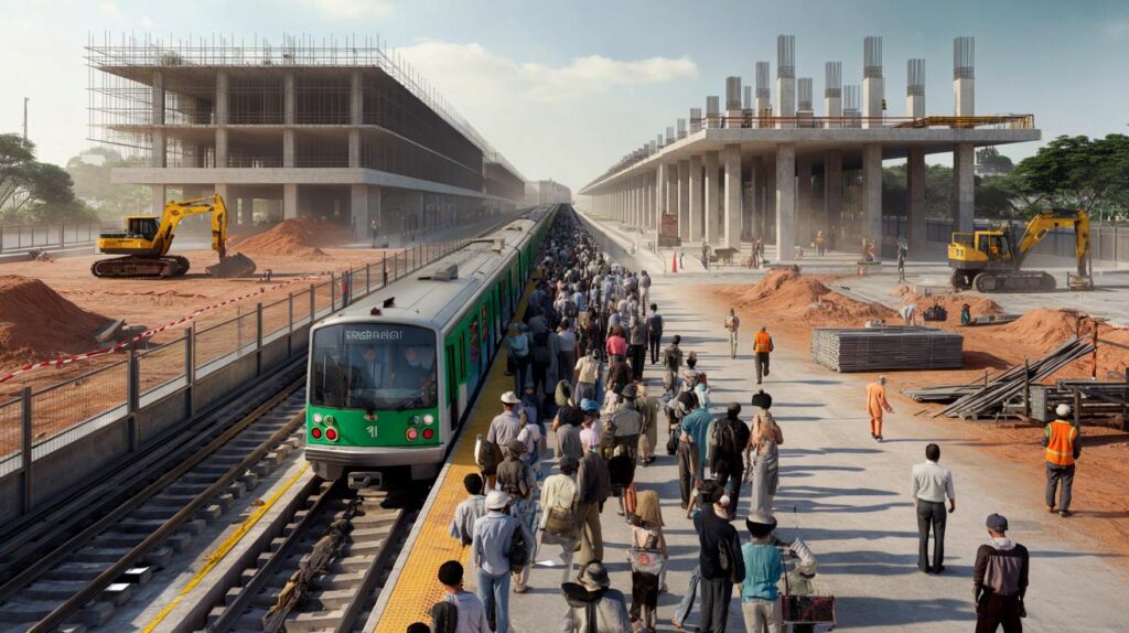 Você depende da linha 1 do metrô do DF? R$ 72,1 mi gastos e obras andam: quando chega? pra você?