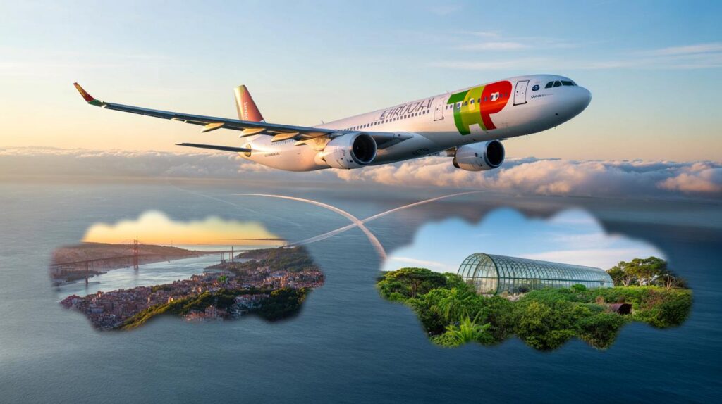 Você em Lisboa sem conexão longa: a partir de 2 de julho de 2026, TAP fará 3 voos Curitiba–Lisboa