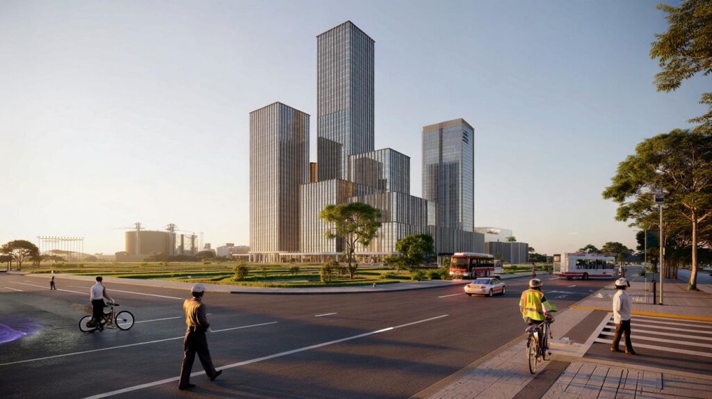 Você em Rio Verde ou por perto, Dubai Business chega a 210 m e pode mexer com emprego e imóveis