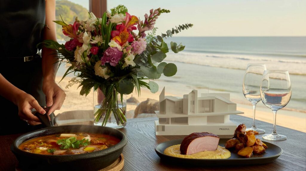 Você iria? jantar com moqueca e oficina com 6 tipos de flores lança condomínio na Prainha para você