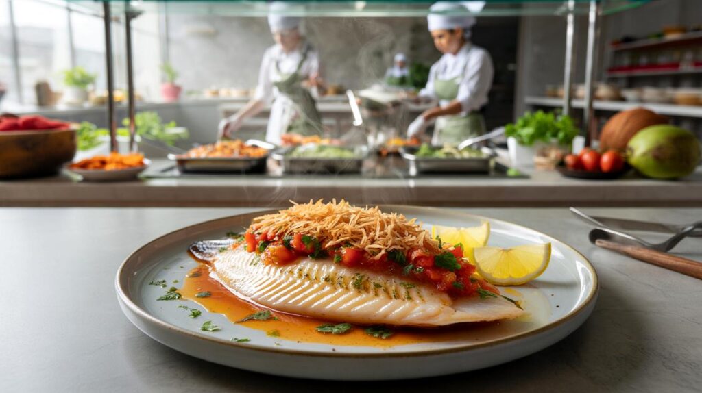 Você já comeu no quilo campeão? Vitória vence com tilápia e coco: 7 detalhes que vão te surpreender