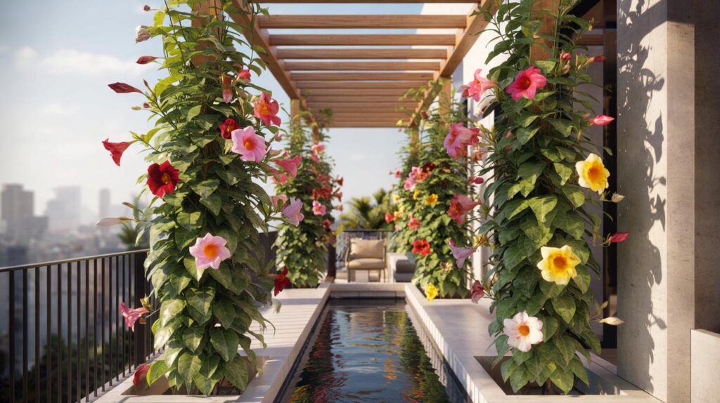 Você já viu a trepadeira que cresce 2 m, floresce 12 meses e virou favorita de arquitetos?