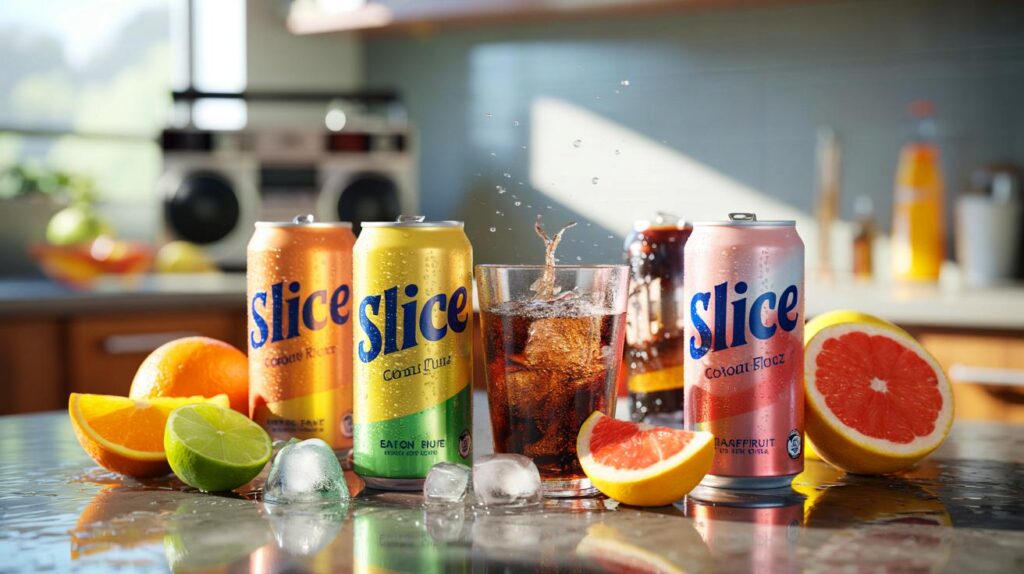 Você lembra do Slice dos anos 80? ele volta com 5 g de açúcar, 4 sabores e nutrientes, vai provar?