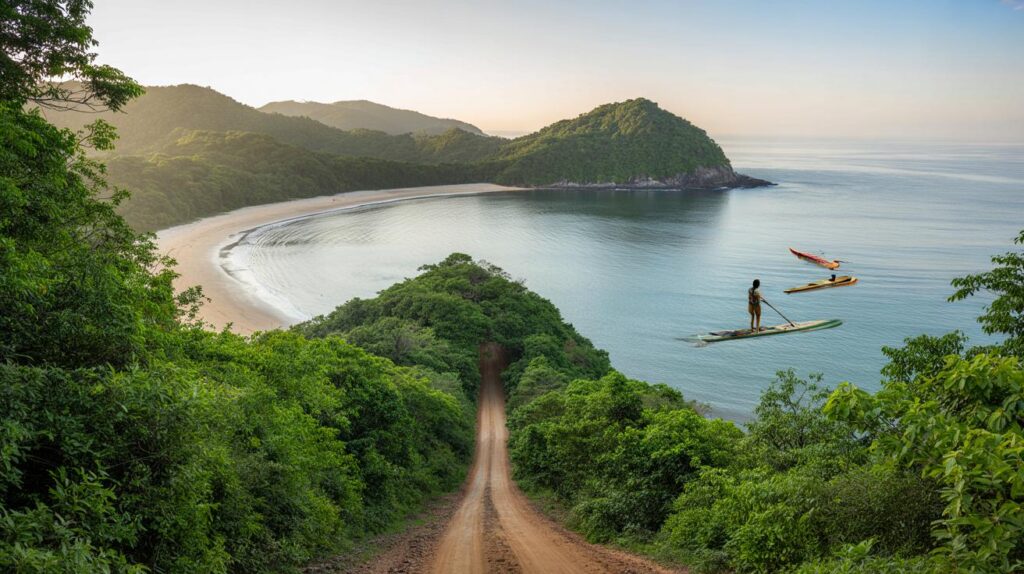 Você merece uma pausa : sete motivos para ir à praia secreta de Ubatuba, acesso por estrada de chão