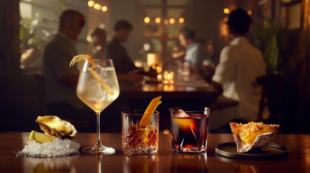 Você mora em Santos? bar secreto diz por que 7 drinques com Jerez e petiscos lotam mesas hoje