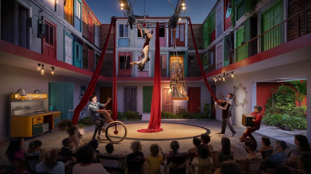 Você mora na Barra Funda? veja como o Circo Caju vai mudar suas noites com 7 metros de altura