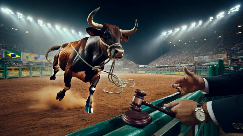 Você pagaria R$ 600 mil por metade de um touro? Henrique e Juliano levam Mickey Mouse no Brasil