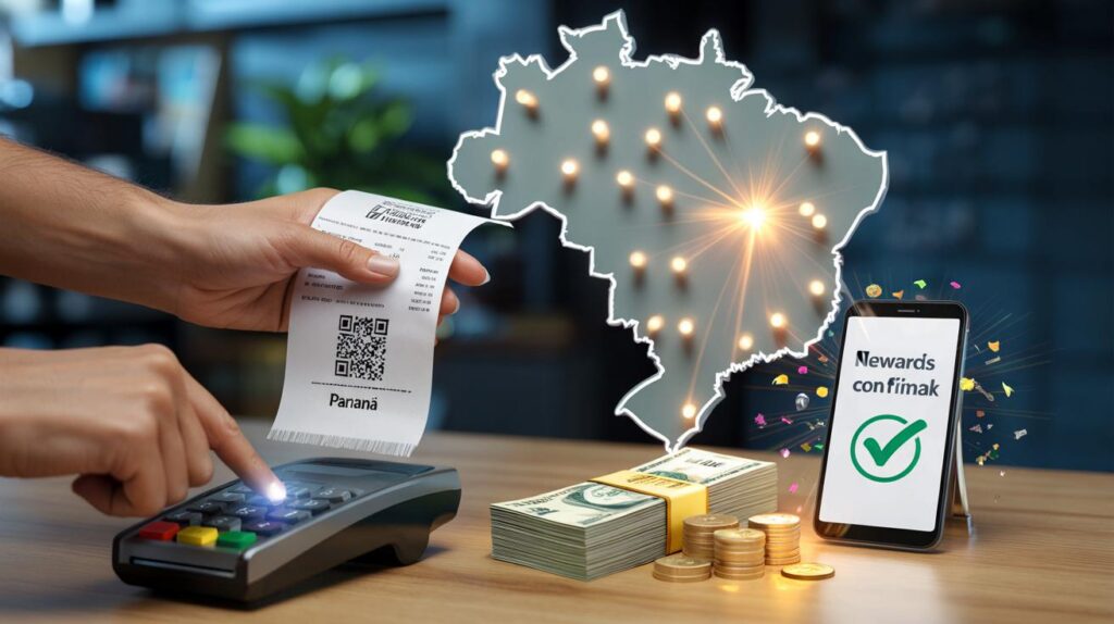 Você pediu CPF na nota? 29 cidades do Paraná ganharam R$ 1 mil no Nota Paraná; sua está aí?