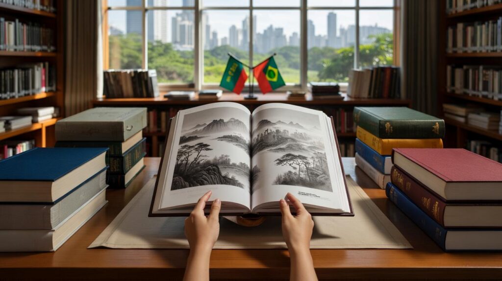 Você pode ver 240 livros raros de arte chinesa na ECA-USP: como acessar sem pagar nada hoje