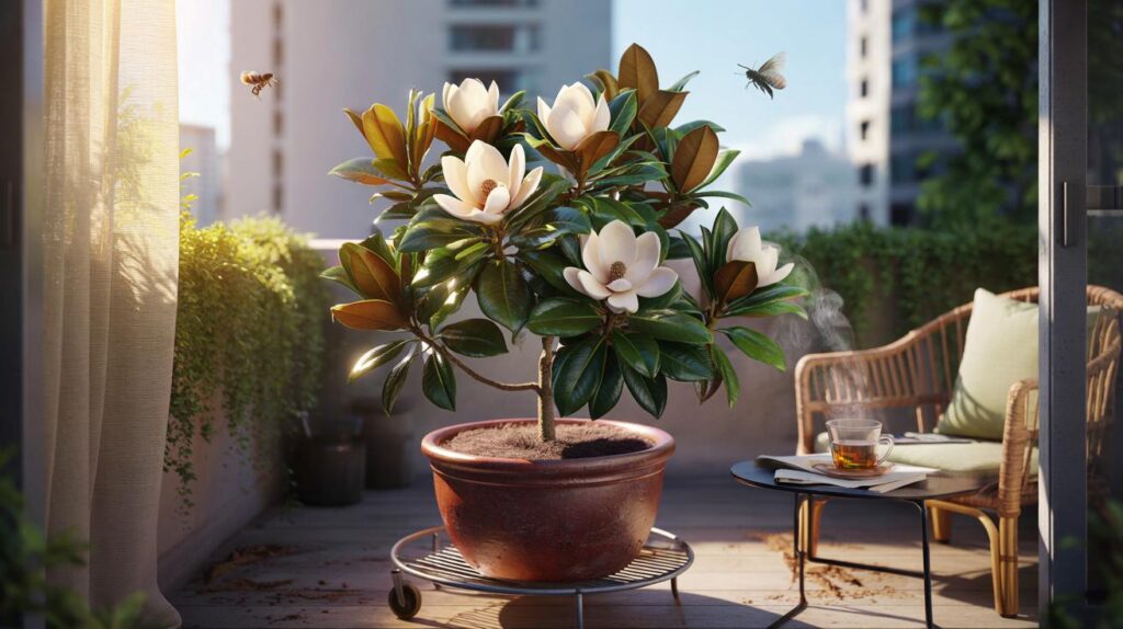 Você tem varanda pequena? 7 motivos para cultivar magnólia em vaso e perfumar sua casa hoje