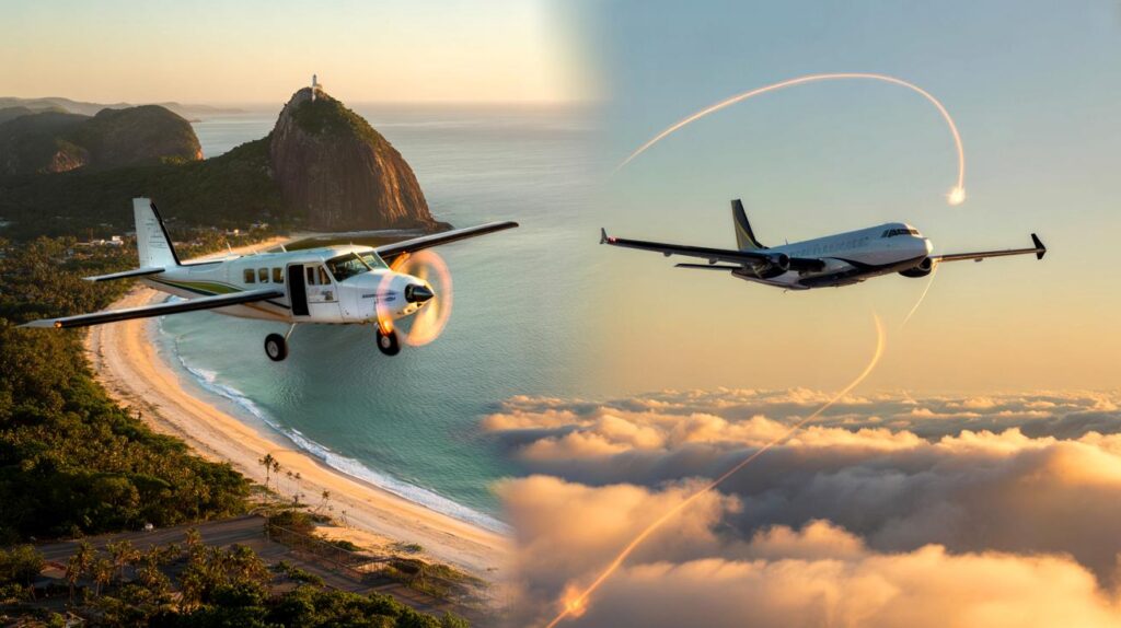 Você toparia 24 minutos no ar ou 4h13 direto? veja os voos do Brasil que mais surpreendem hoje