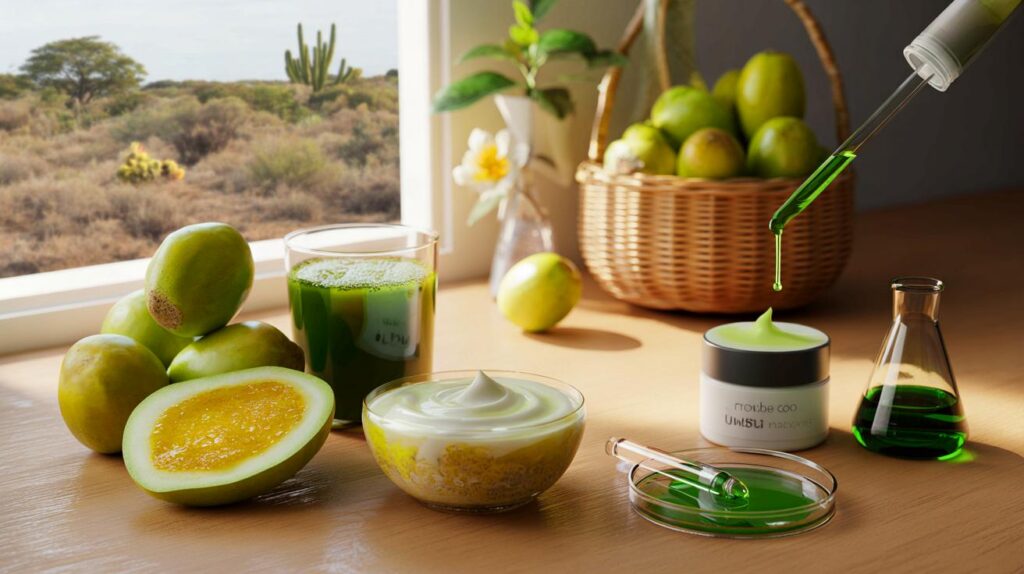 Você usa suco ou creme? umbu traz 82% de polifenóis e 26 terpenos: sua saúde e beleza em jogo