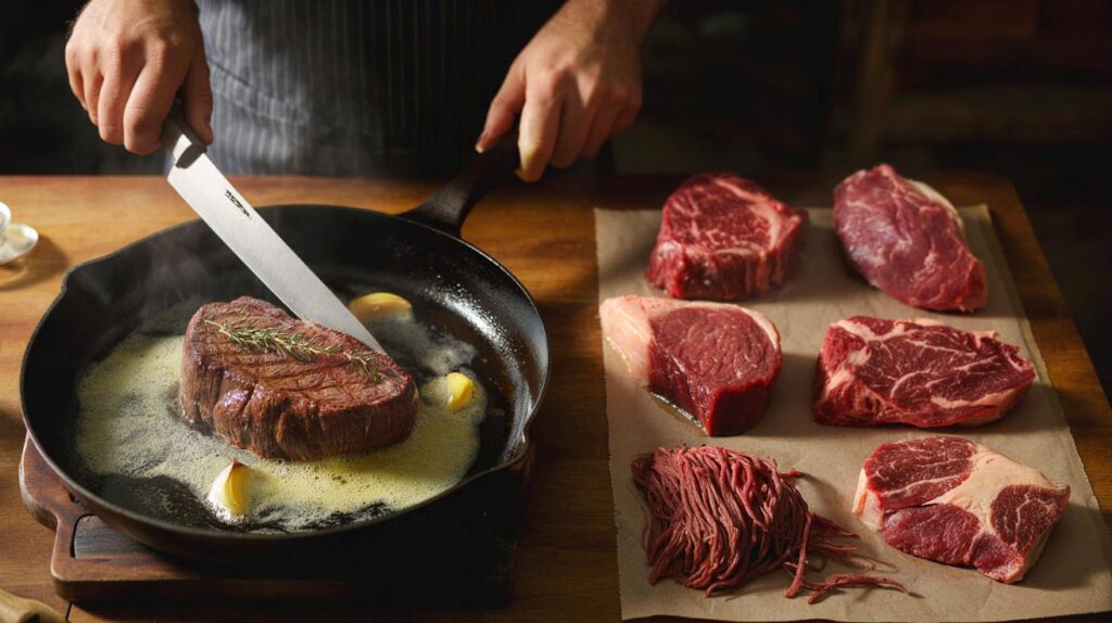 Você vai ao açougue e paga caro à toa : seis cortes para bife baratos e suculentos que você ignora?