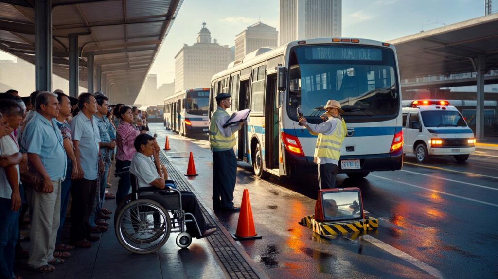 Você vai encarar a fila hoje? 2 ônibus interditados e 5 multas no terminal Américo Fontenelle
