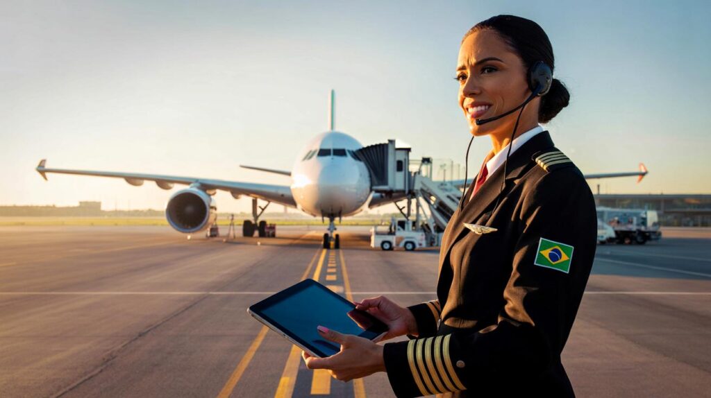 Você vai lembrar deste dia: brasileira assume o A380 e quebra 3 barreiras que você sente na pele