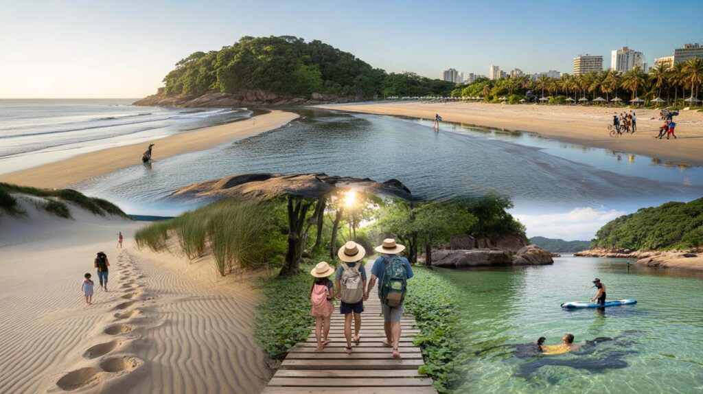 Você vai perder feriado à toa? 8 praias de São Paulo com água clara e trilhas para famílias