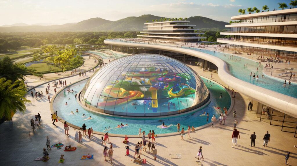 Você vai perder? R$ 430 milhões, 926 apartamentos e parque indoor para 4,5 mil por dia em Lindóia