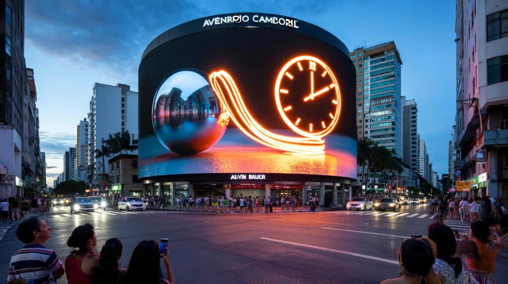 Você vai se surpreender: telão 5D de 11,5 m chega à Times Square de BC em 7/11 para o réveillon?