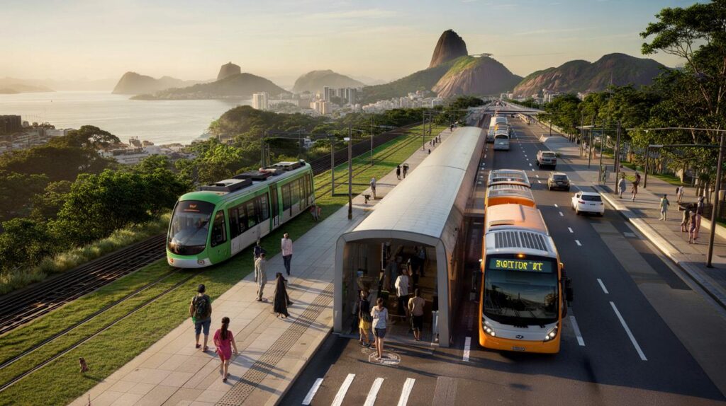 Você vai ter lugar no vagão: plano do BNDES prevê 94 km de metrô e 107 km de VLT no Rio até 2054