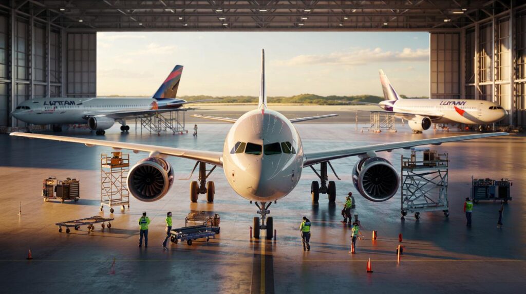 Você voa com a Latam? maior centro da América do Sul cuida de 270 aviões por ano no interior de SP